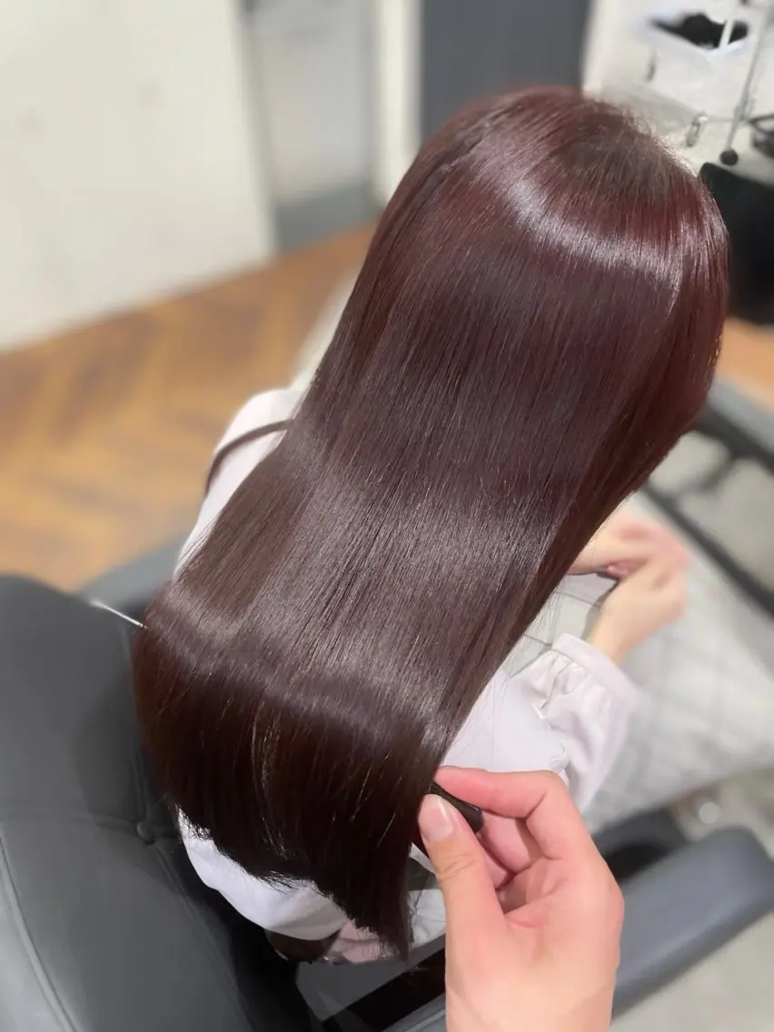 セミロング カット ヘアカラー トリートメント 杉野🫧美髪🫧 Zina博多店長のヘアスタイル