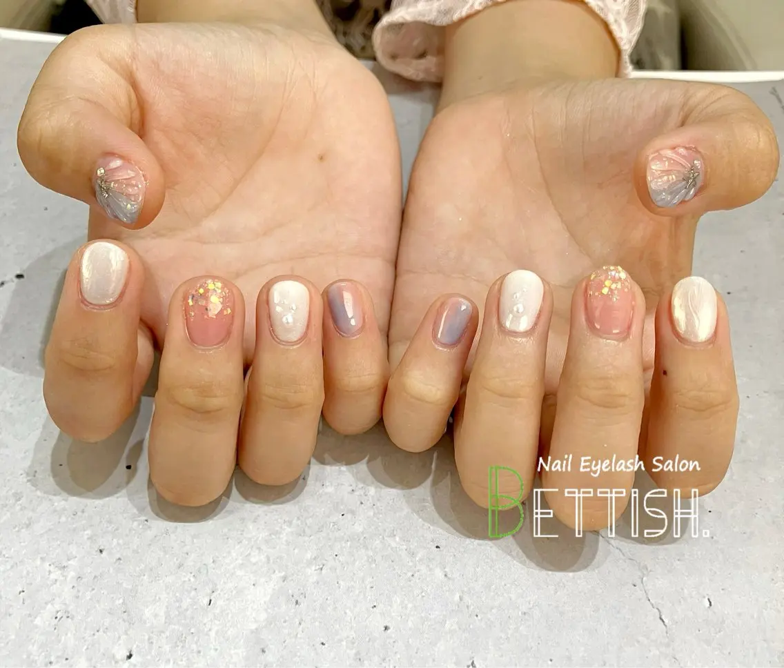 ネイル 夏ネイル ハンドネイル BETTISH. KUMIKO☺︎︎のネイルデザイン