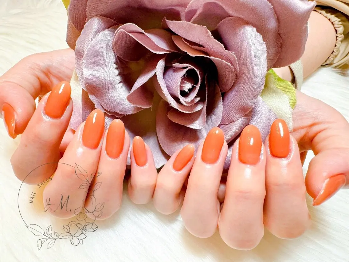 ネイル ワンカラーネイル ハンドネイル Nail salon &M.のネイルデザイン