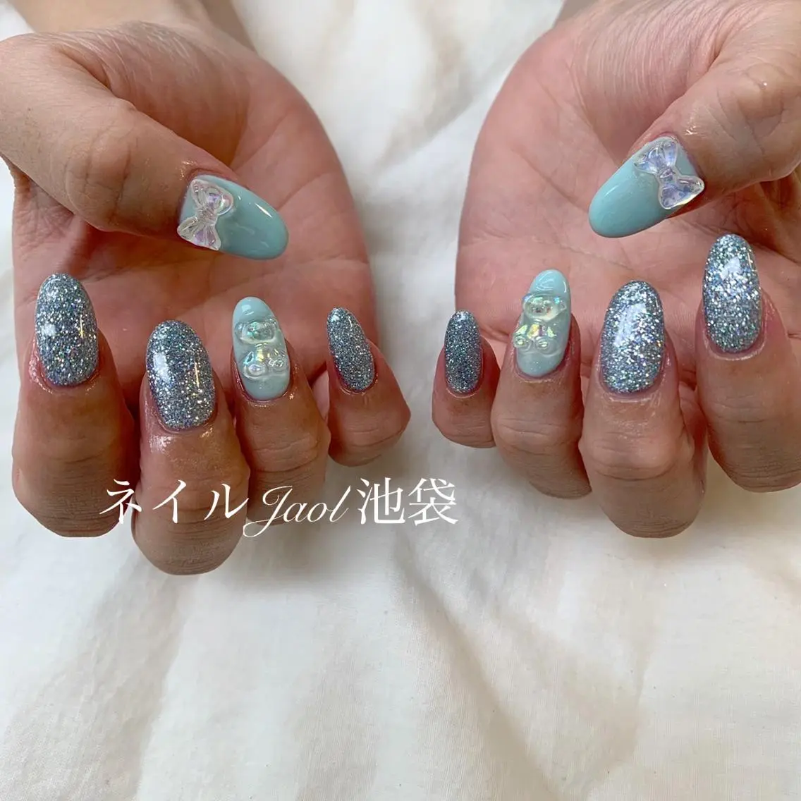 セミロング ネイルJaol 池袋のネイルデザイン