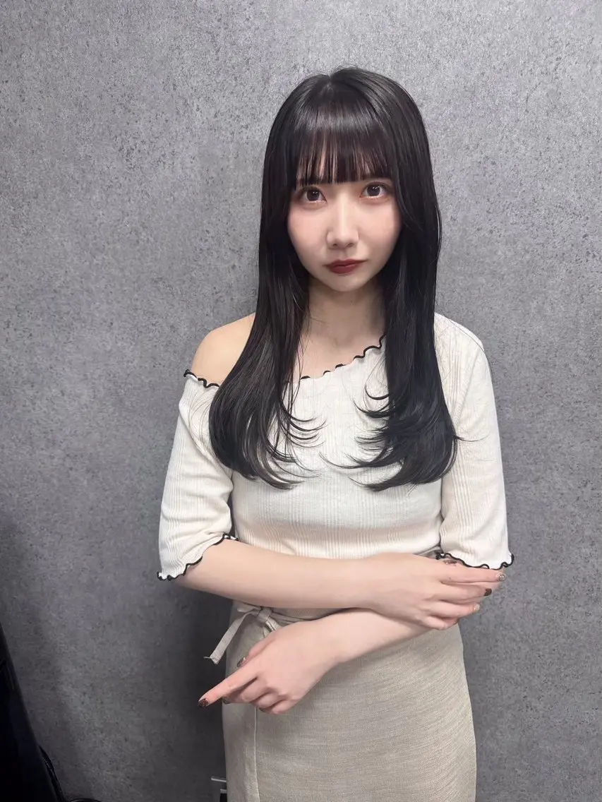 ロング 🌼志岐 恵🌼のヘアスタイル