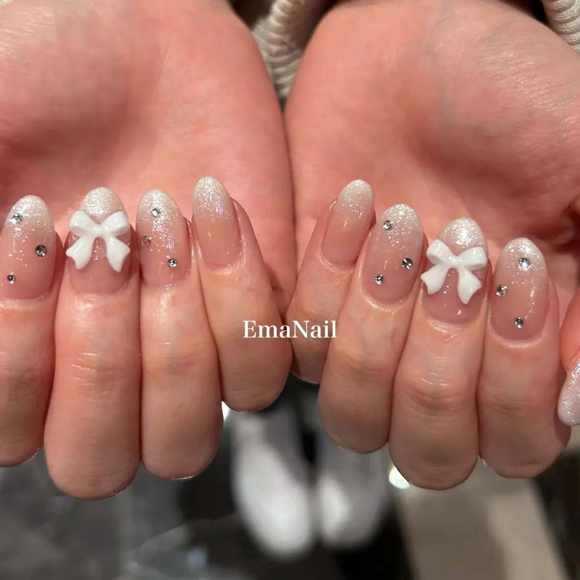 ネイル ボルドー フットネイル フレンチネイル ガーリー 韓国ネイル ハンドネイル EmaNail🎀 Haaruのネイルデザイン