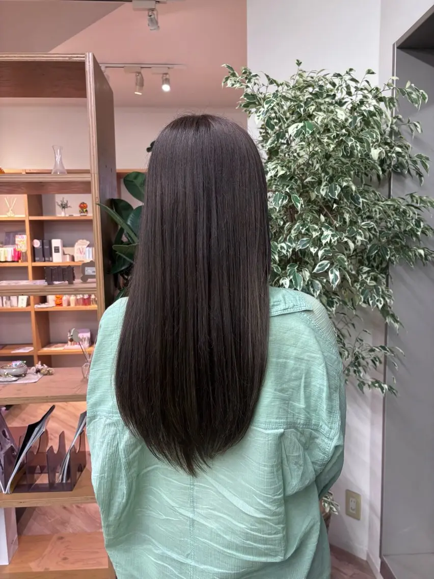 ロング カラー グレージュ 🦄カラーモデル 募集中🦄ちえみのヘアスタイル