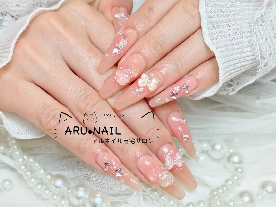ネイル アートネイル ARU·NAIL 自宅サロン港区宝神のネイルデザイン