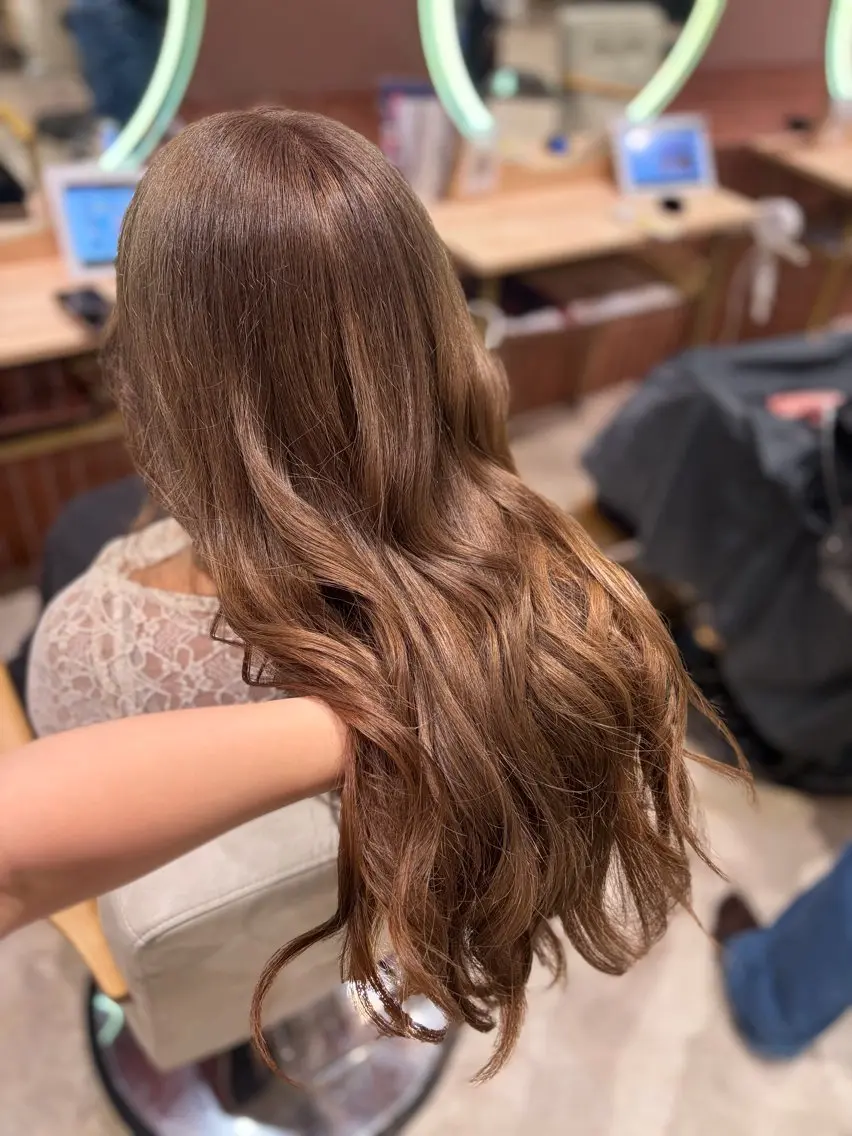 カラー zest/bis Rin ʚ🎀ɞのヘアスタイル