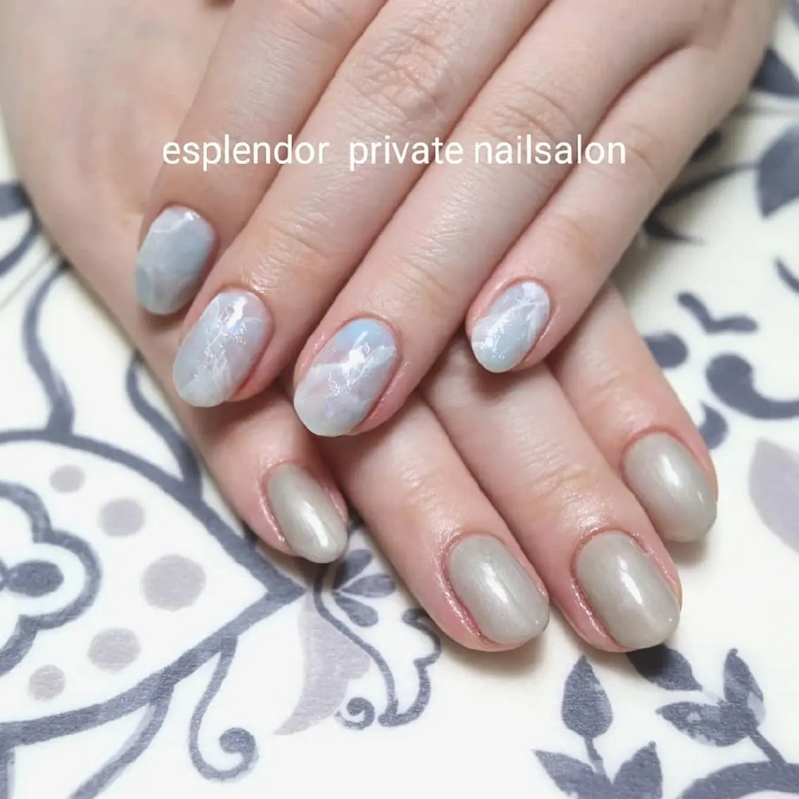 ネイル ニュアンスネイル ワンカラーネイル esplendor  小野寺のネイルデザイン