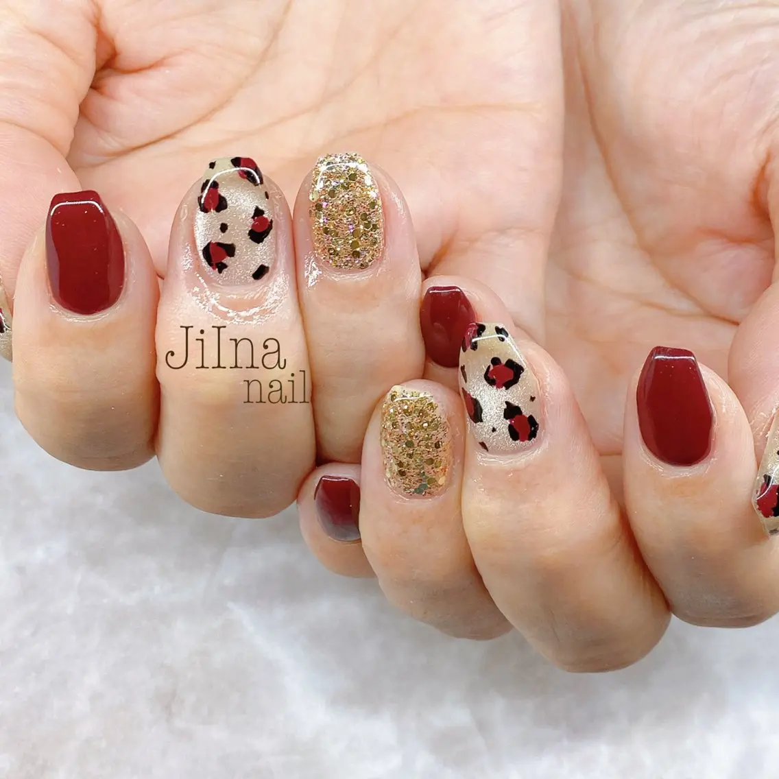 ネイル 持ち込み JiIna nailのネイルデザイン