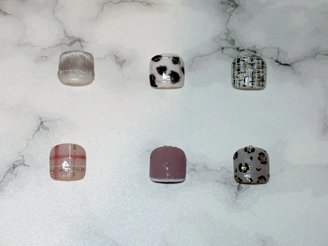 ネイル アートネイル フットネイル フットネイル nailsalon coffret布施店のネイルデザイン