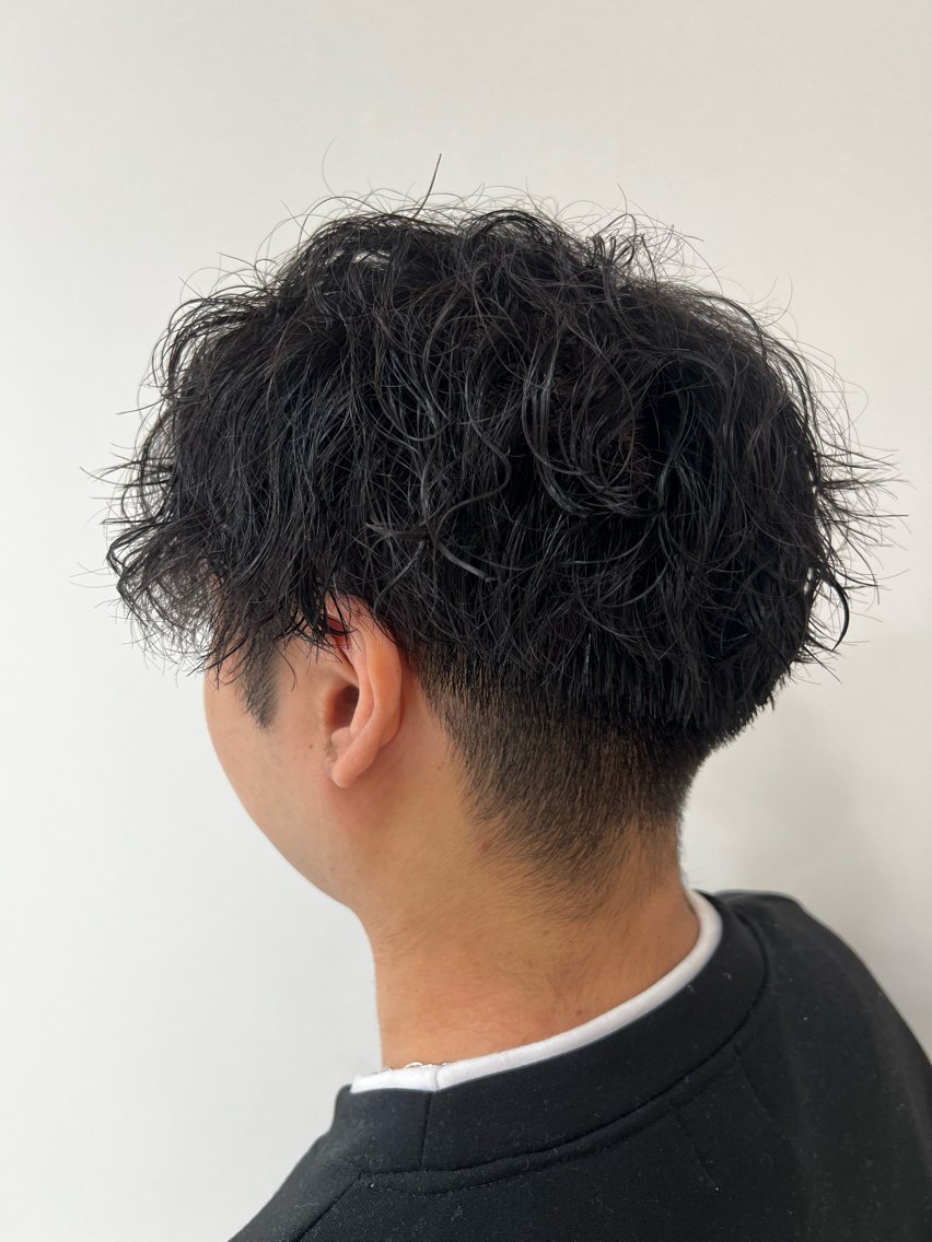 ショート パーマ ツイストスパイラルパーマ スパイラルパーマ パーマ 北千住メンズ特化👑 添田好恵のヘアスタイル