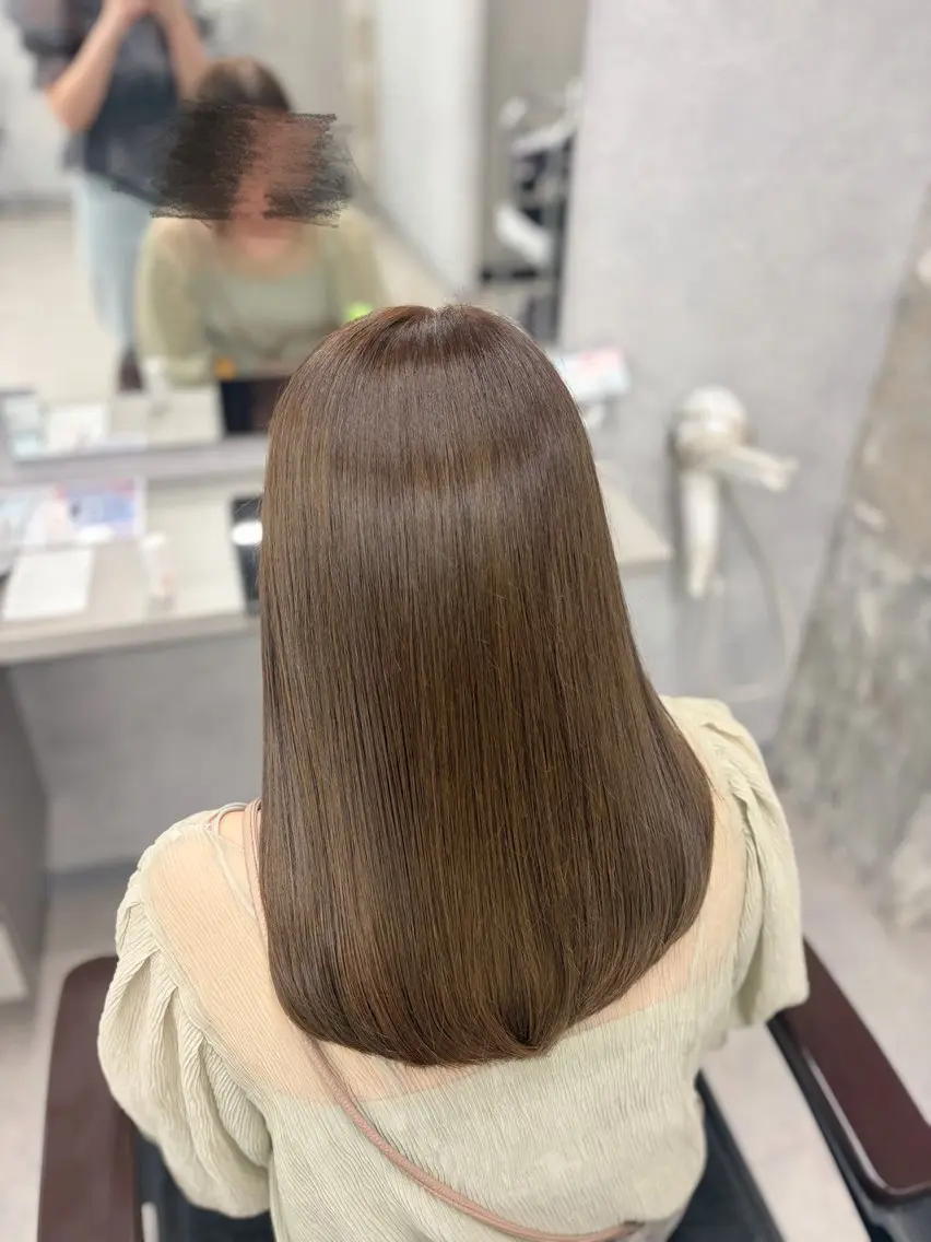 ロング ヘアカラー Saaya 【newi所沢】のヘアスタイル