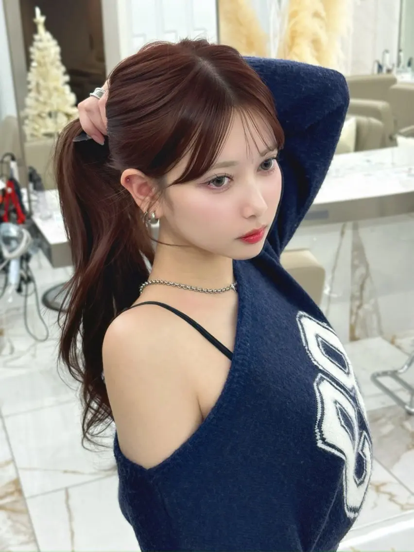 ロング カラー 小林 拳人のヘアスタイル