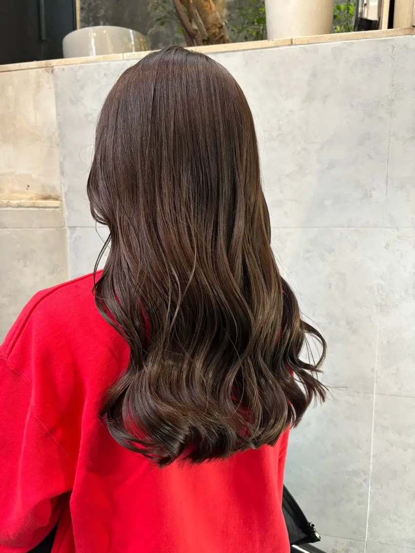 ロング ヘアカラー ボブ×レイヤーカット 透明感カラー/Fuuのヘアスタイル