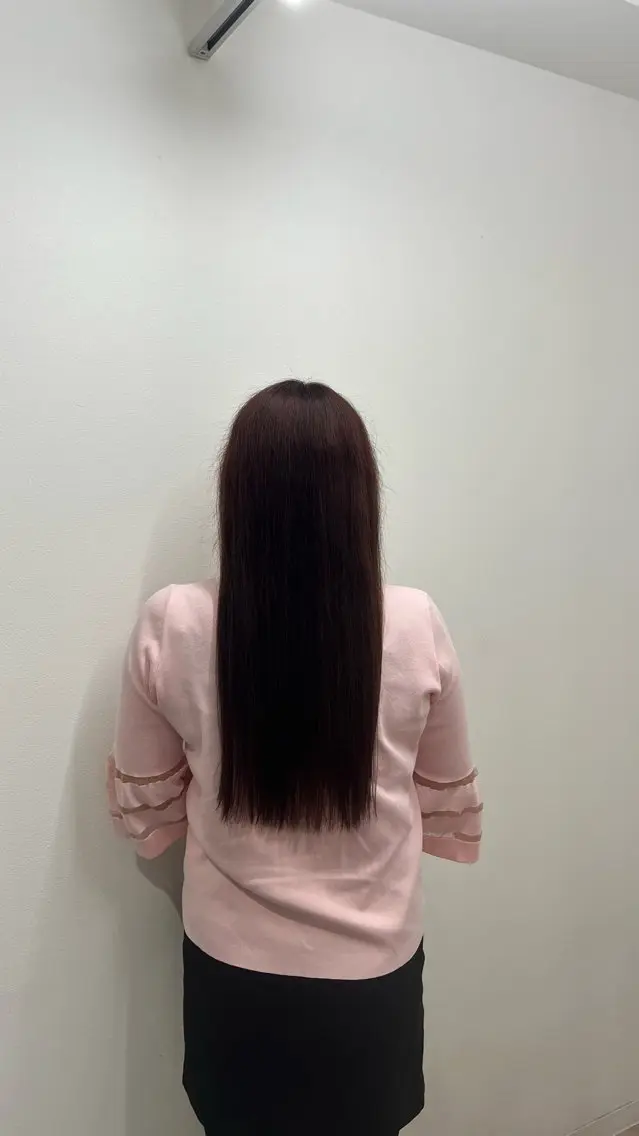 ロング カラー ヘアカラー haruna🌼 暖色♡透明感カラー♡のヘアスタイル