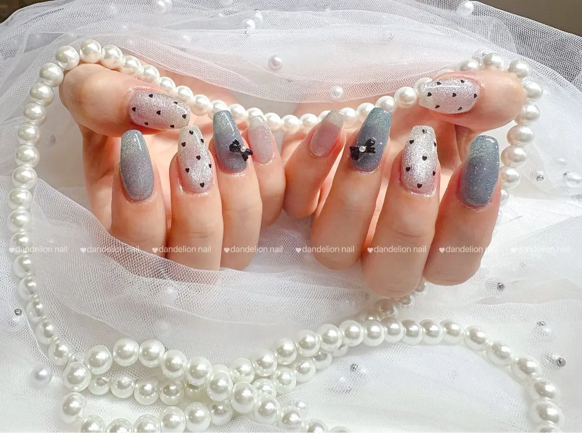 ネイル シンプルネイル ワンホンネイル ハンドネイル dandelion nail北千住のネイルデザイン