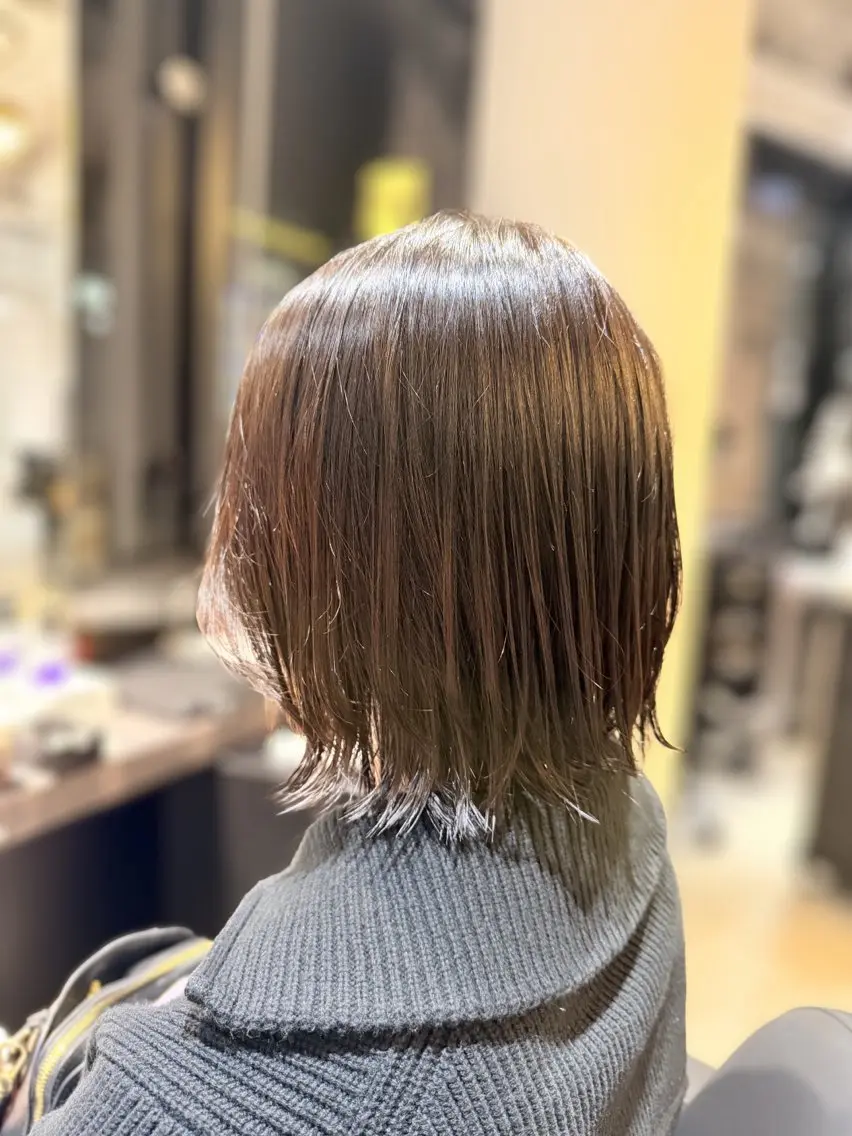 ショート 韓国風ヘア 似合わせカット TheEctQ'n Ayane/心斎橋のヘアスタイル