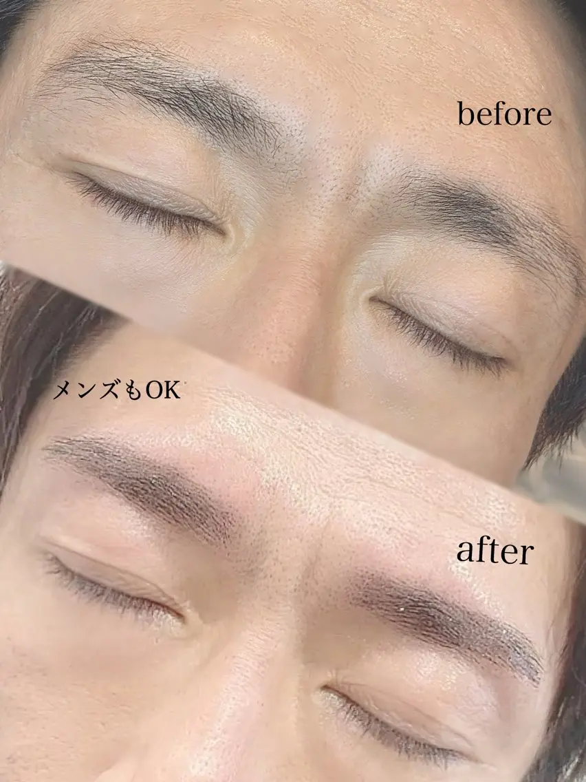 6月限定【メンズオンリー募集】リクエスト開始⭐︎Myeyebrowsモニターモデル⭐︎¥34800→¥11000の写真