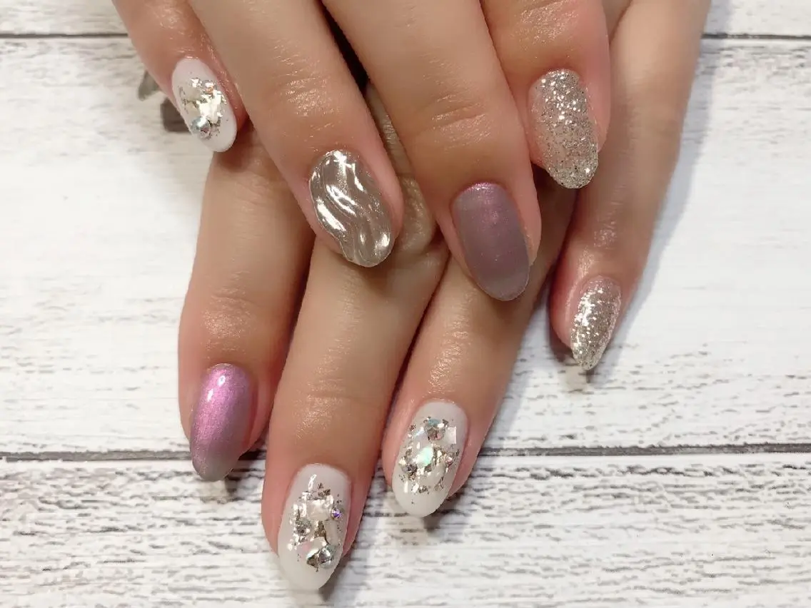 ネイル ハンドネイル Rグループ felizのネイルデザイン
