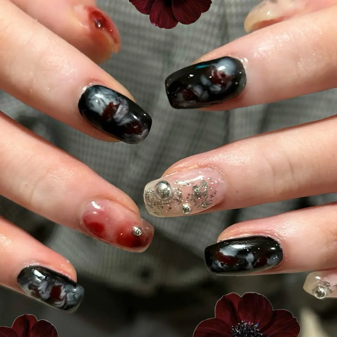 ネイル ハンドネイル フットネイル ASA nail / アート☀︎ニュアンスのネイルデザイン