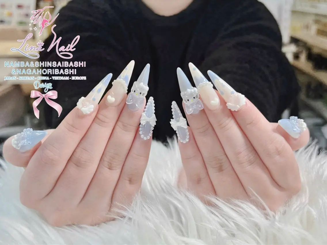 セミロング Linanail Nambaのネイルデザイン