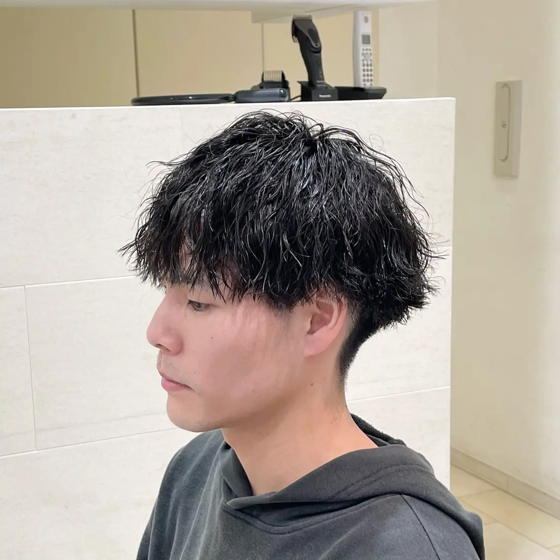 ツイストスパイラルパーマ＋カット（メンズ）の写真