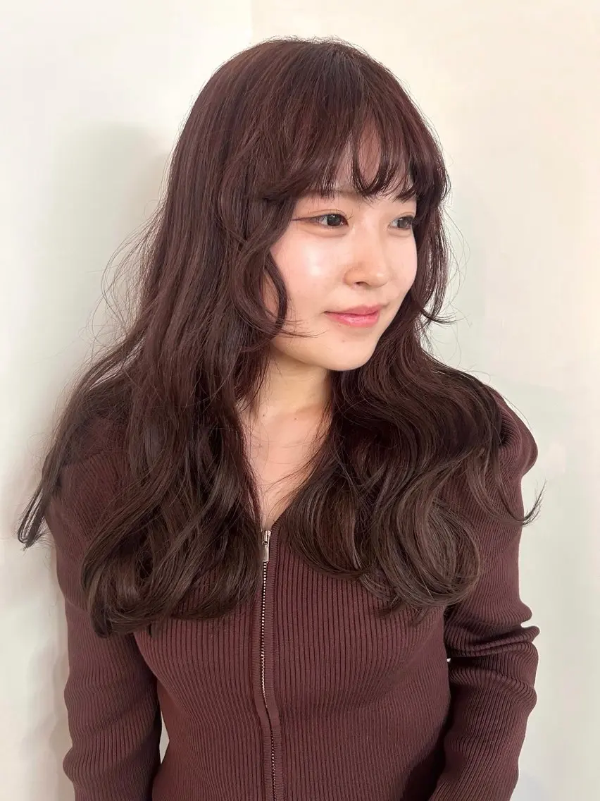 ロング カラー ヘアカラー 大阪梅田/ イマムラミヅキのヘアスタイル