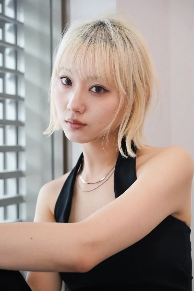 ショート カラー ヘアカラー 𝐘𝐔𝐌𝐄/ capture‪❤︎のヘアスタイル