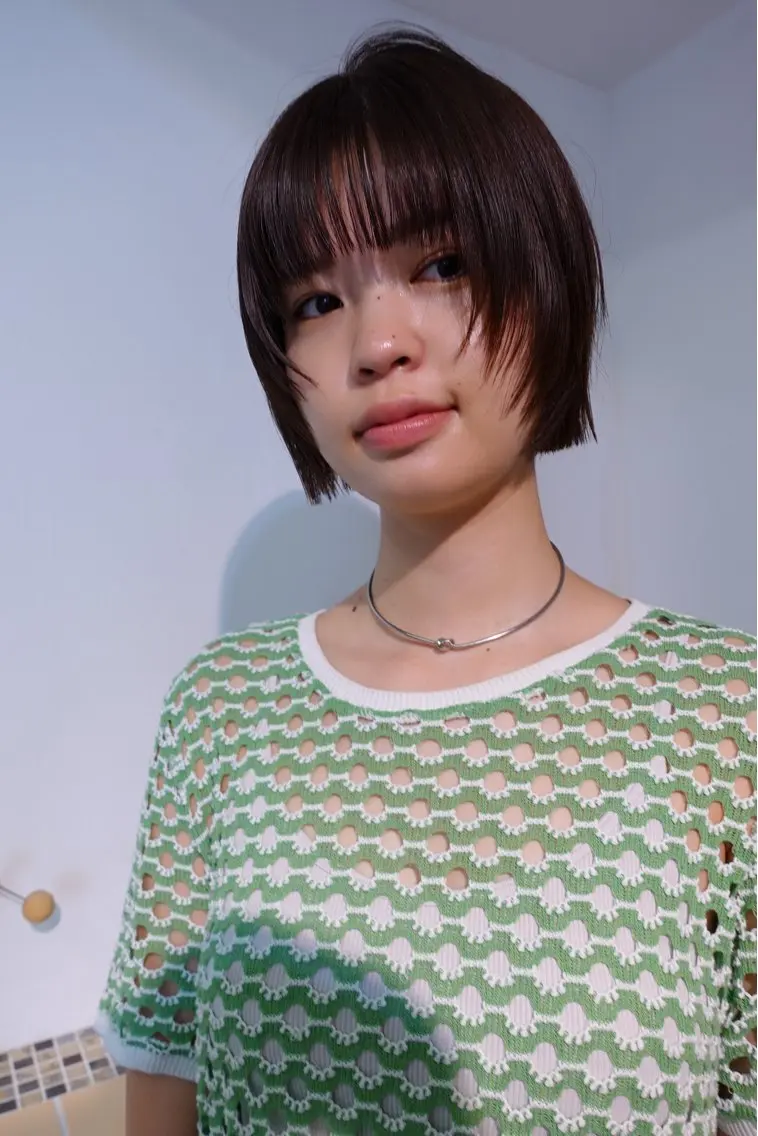 ショート カット sakura🌸 レイヤー/韓国ヘアのヘアスタイル