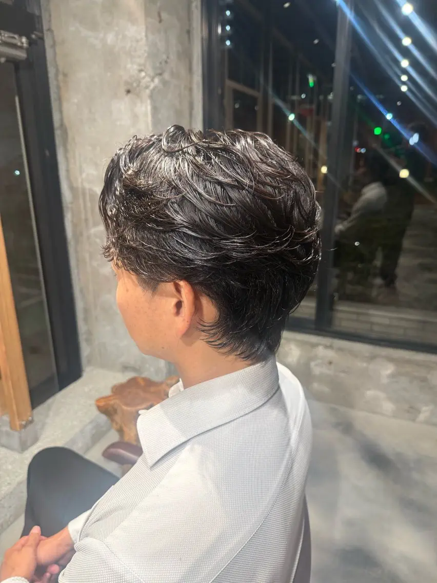 パーマ メンズ Kaz.| MENSのヘアスタイル