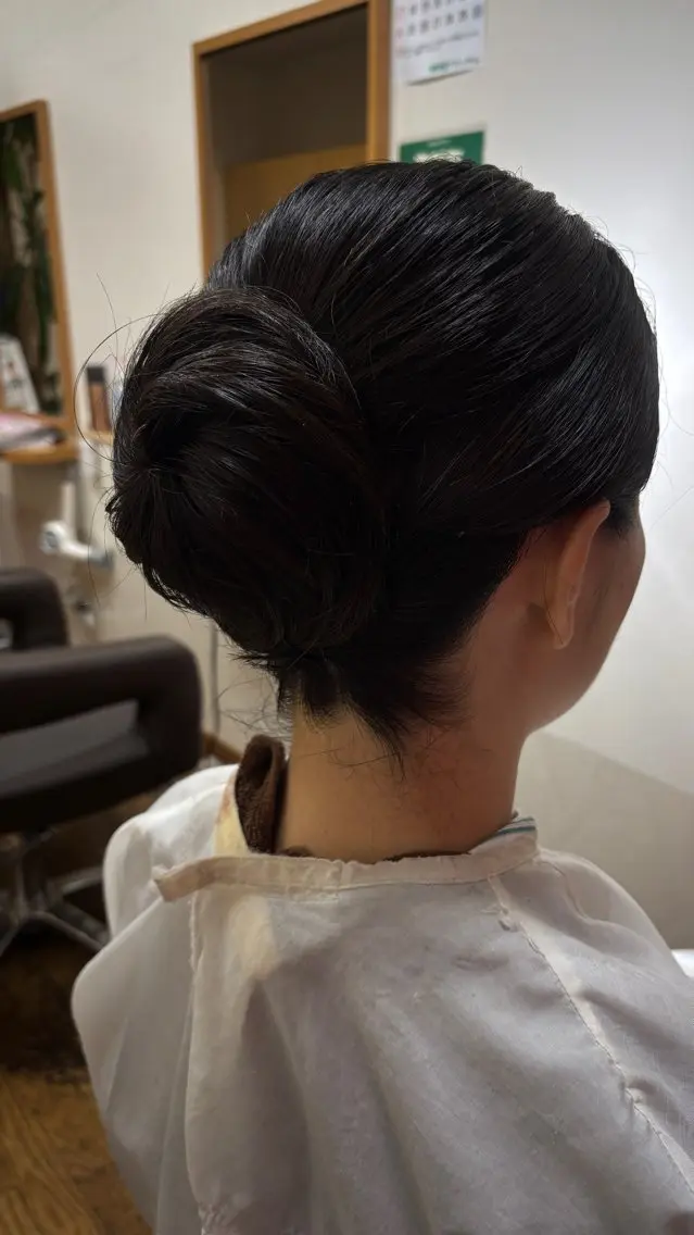 ヘアアレンジ 着物ヘア ヘアメイク・着付特化 はやしのその他イメージ