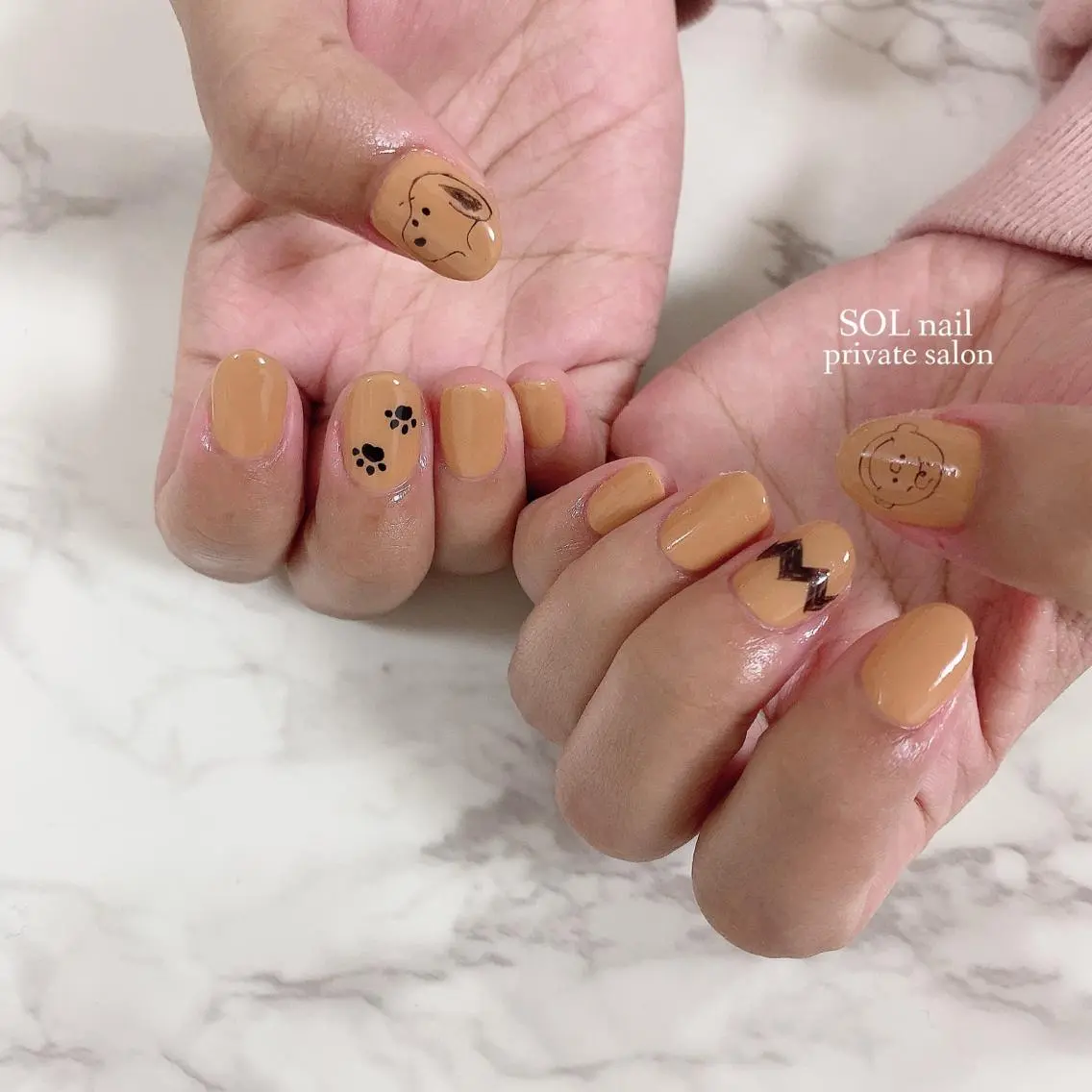 ネイル ハンドネイル SOL NAILのネイルデザイン