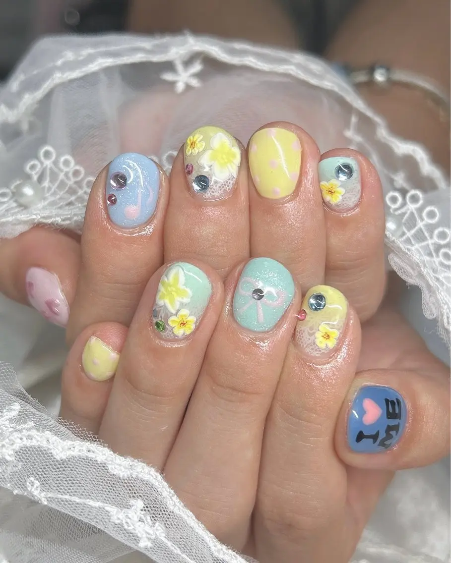 ネイル ハンドネイル Best Nail Yu🎀🫧のネイルデザイン