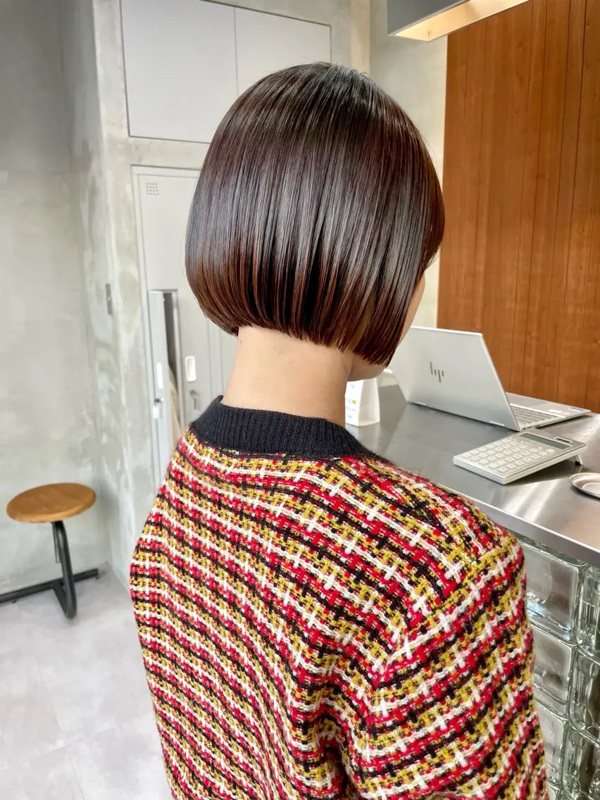 ショート カラー 華 /ショート/ボブのヘアスタイル