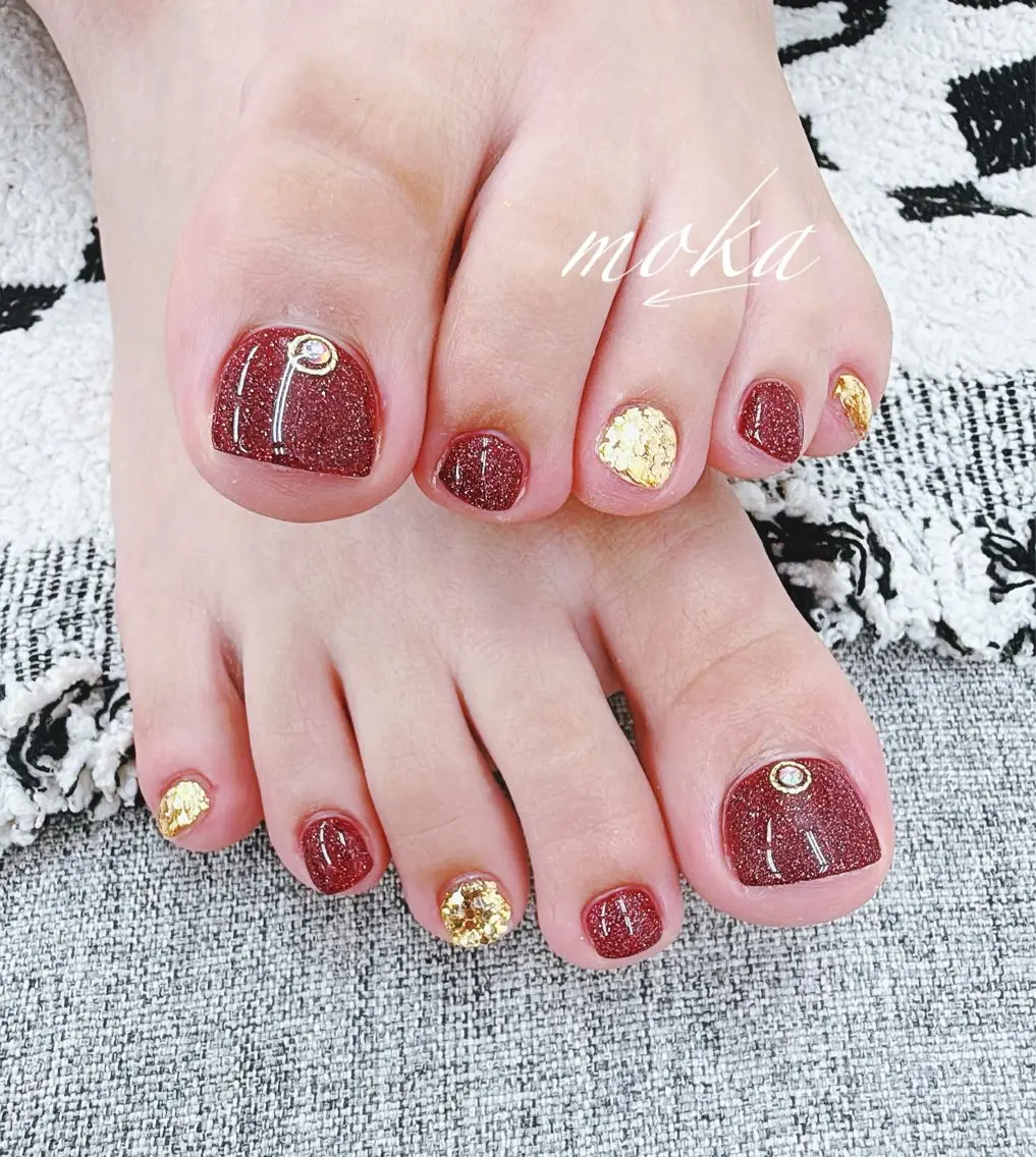 ネイル 胡蝶蘭レディースサロ ンNailMOKAのネイルデザイン