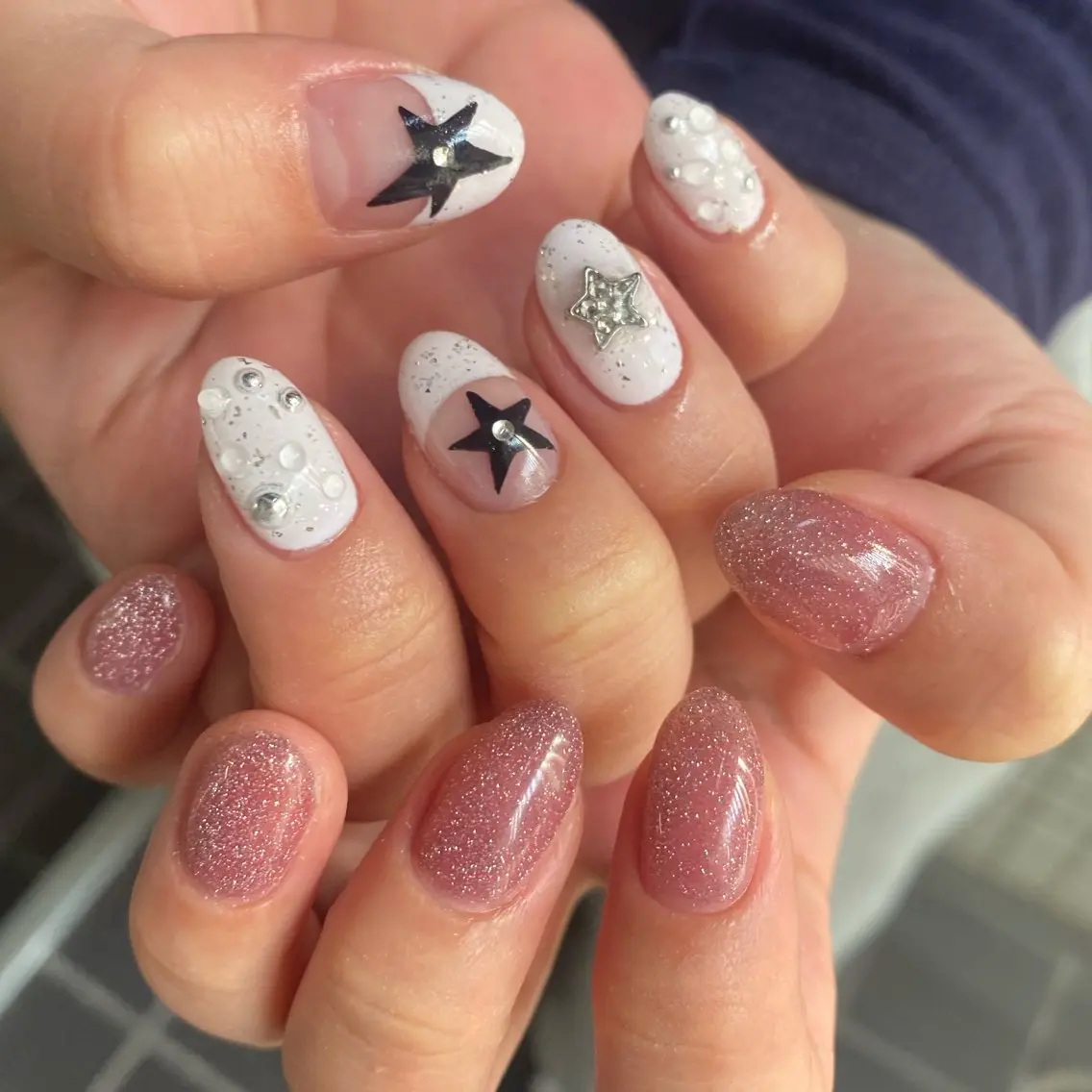 ネイル ゆびノさき茨木店 ニュアンス/アートのネイルデザイン