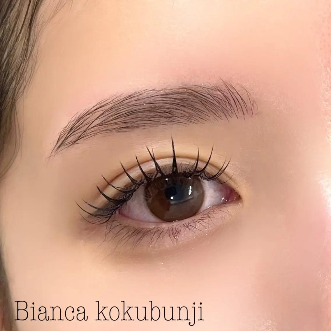 マツエク・マツパ フラットラッシュ 🩶Bianca 副店長ハシモト🩶のマツエク・マツパデザイン