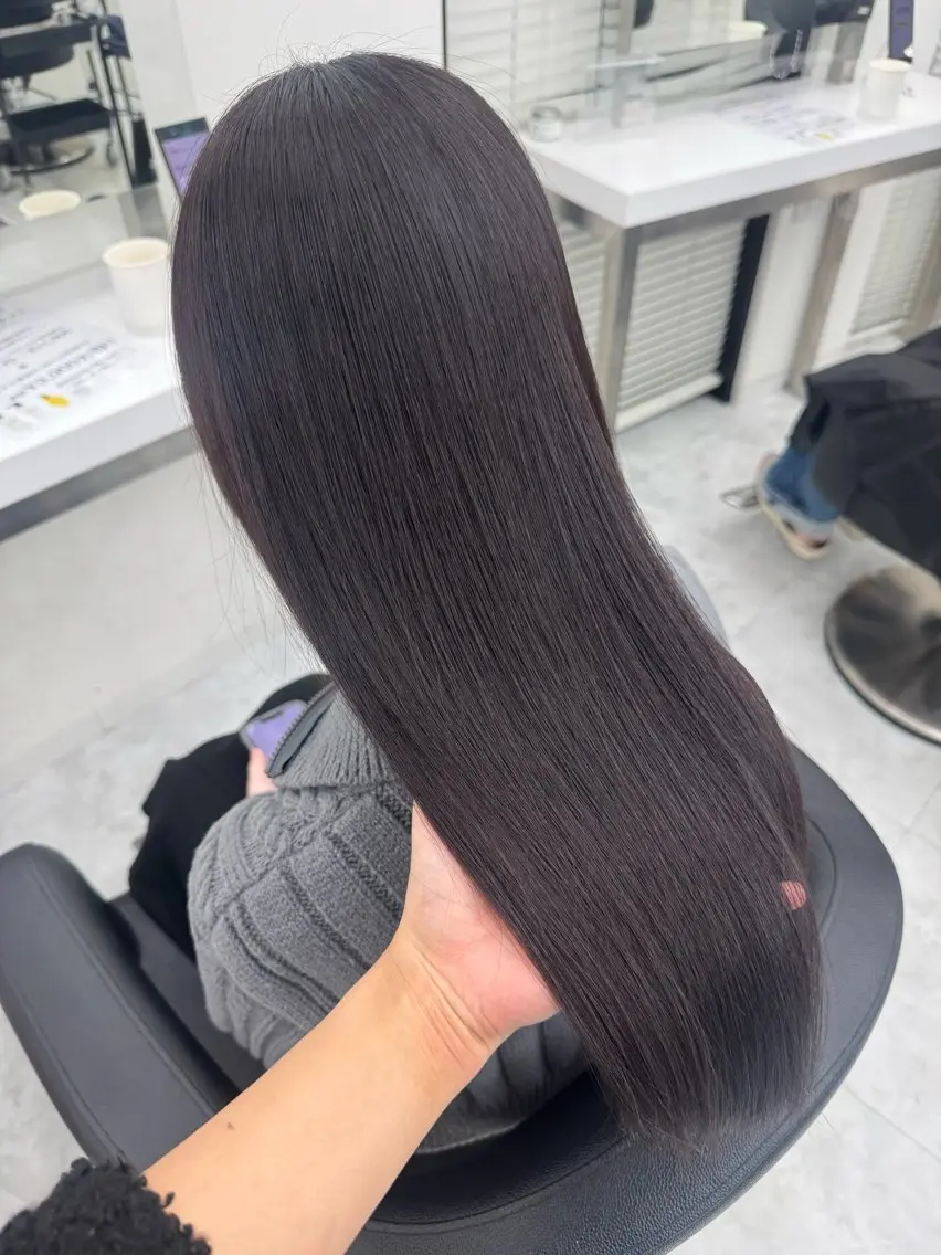カラー noa🎀美髪縮毛/ 透明感カラーのヘアスタイル