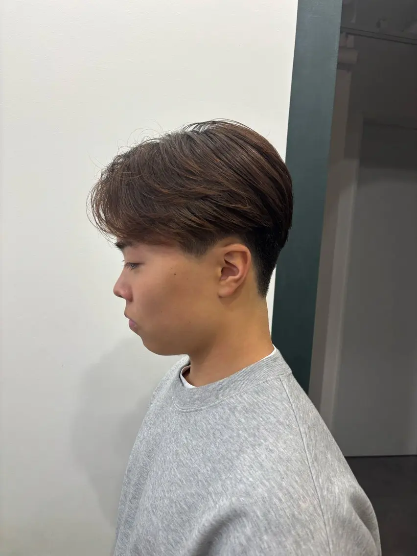パーマ メンズ パーマ トリートメント ハードパーマ Rico💜のヘアスタイル