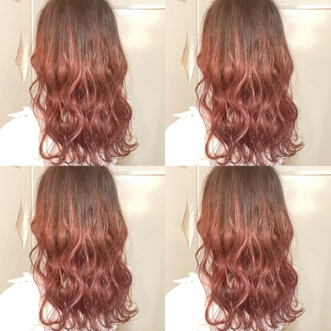 セミロング カラー ピンクカラー Miku🪄💫 フェイスレイヤーのヘアスタイル