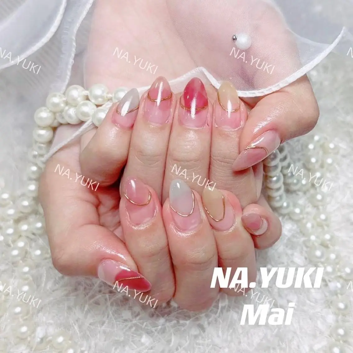 ネイル ハンドネイル ハンドケア YUKI 💗 渋谷店のネイルデザイン