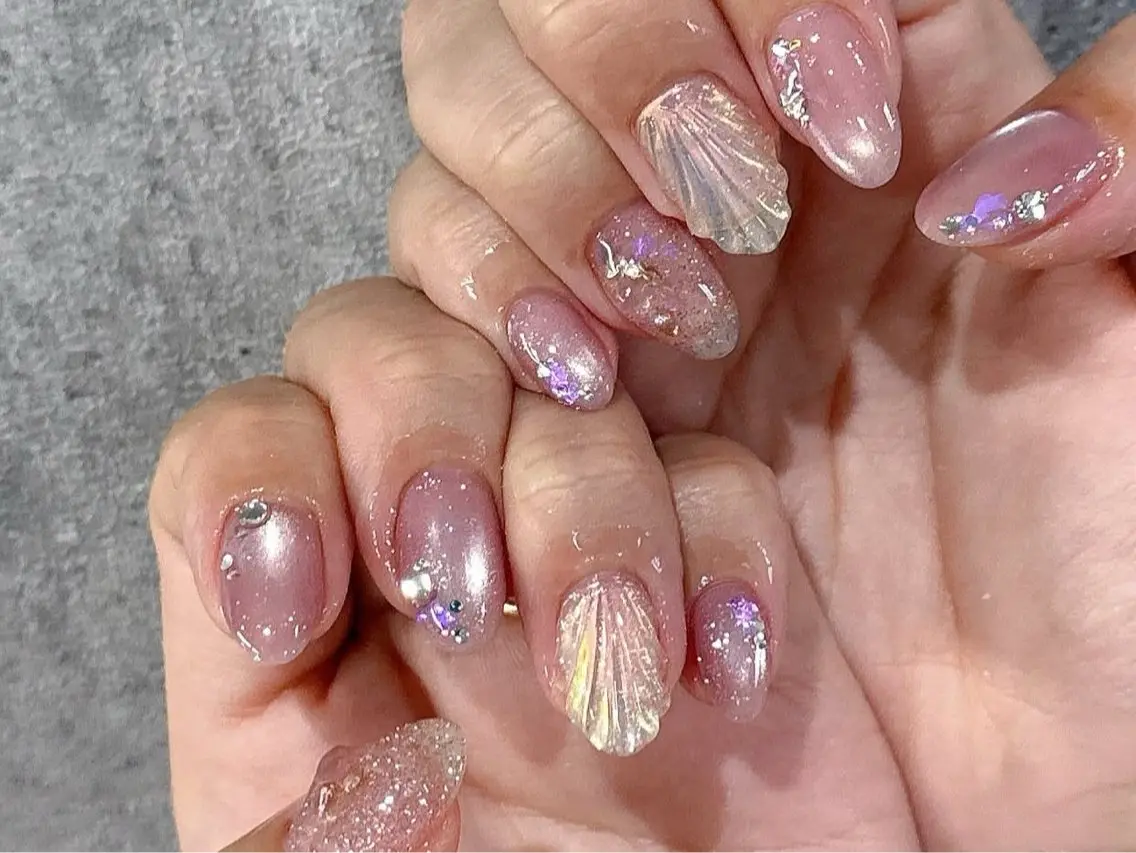 ショート ゆう なのネイルデザイン