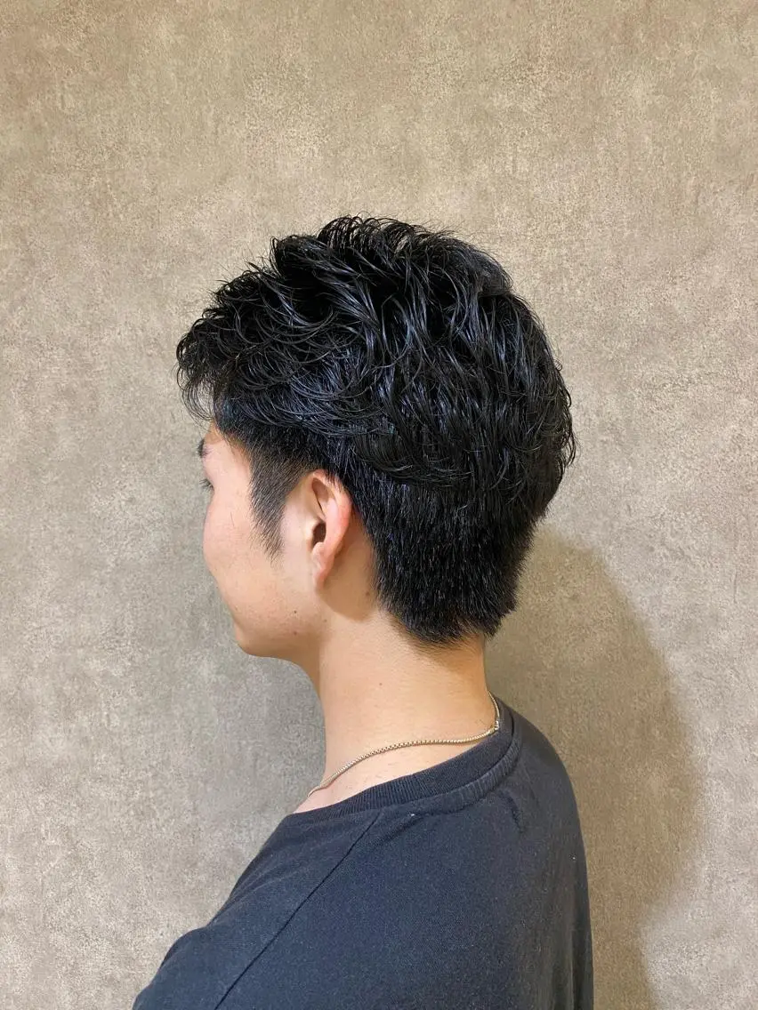 🌼メンズカット+パーマ+トリートメント🌼の写真