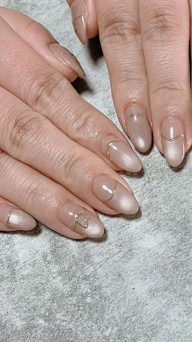 ネイル ハンドネイル ハンドケア shino🌟 痛ネイルのネイルデザイン