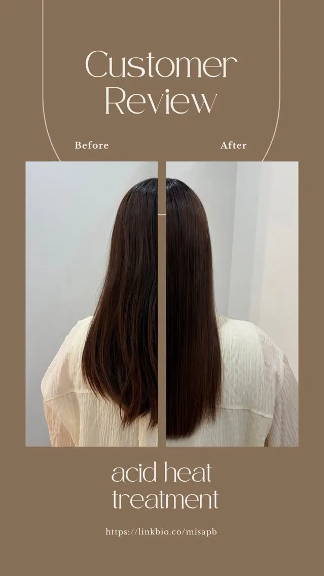ロング トリートメント 酸熱トリートメント トリートメント 中島 美里のヘアスタイル