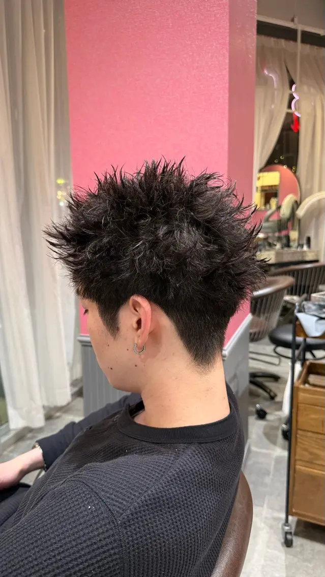 パーマ メンズ 西野 陽貴のヘアスタイル
