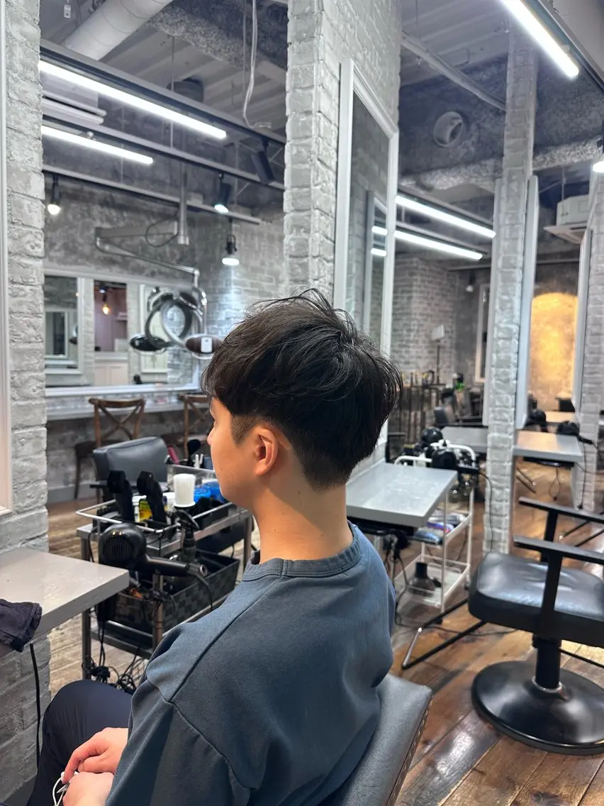 ショート メンズ 🩵メンズショート✨ パーマスタイル みくのヘアスタイル