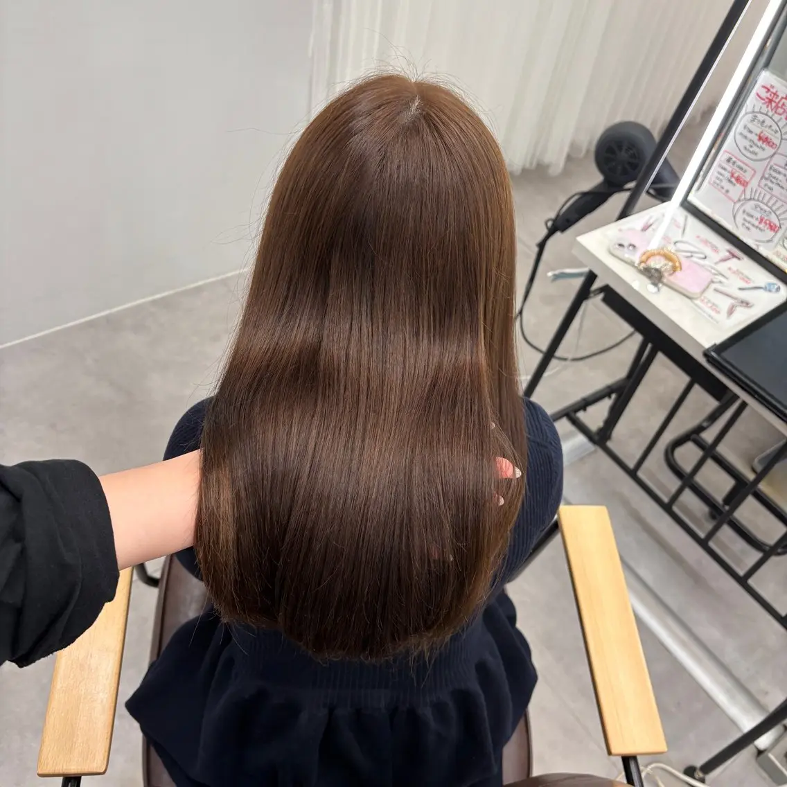 ロング カラー ヘアカラー トリートメント Hina🫧透明感 /上品/モテ🫧のヘアスタイル