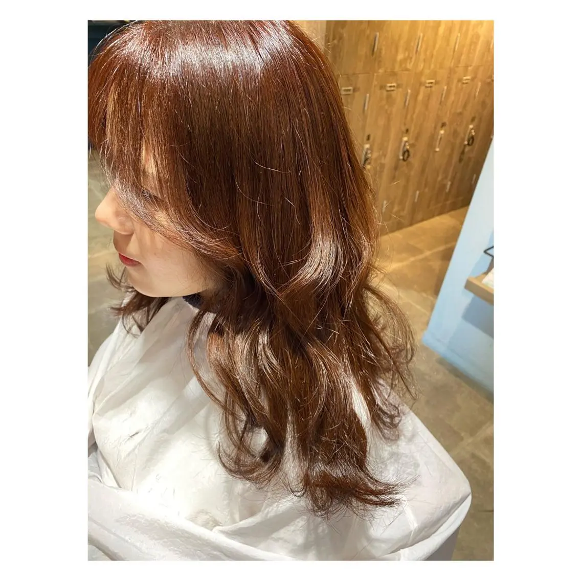 カラー オルチャンヘア カット ヘアカラー トリートメント 🩵盛れる顔周りヘア EMI🩵のヘアスタイル