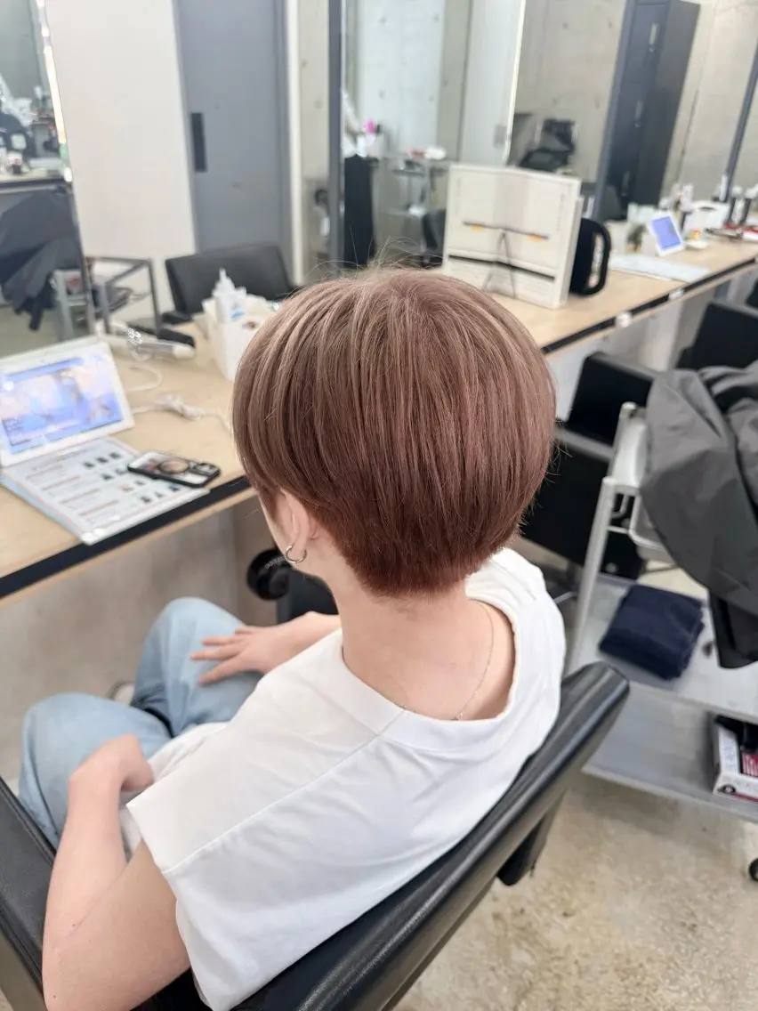メンズ カット ヘアカラー 🎀NANA🎀ツヤ /ダブルカラー/赤羽のヘアスタイル
