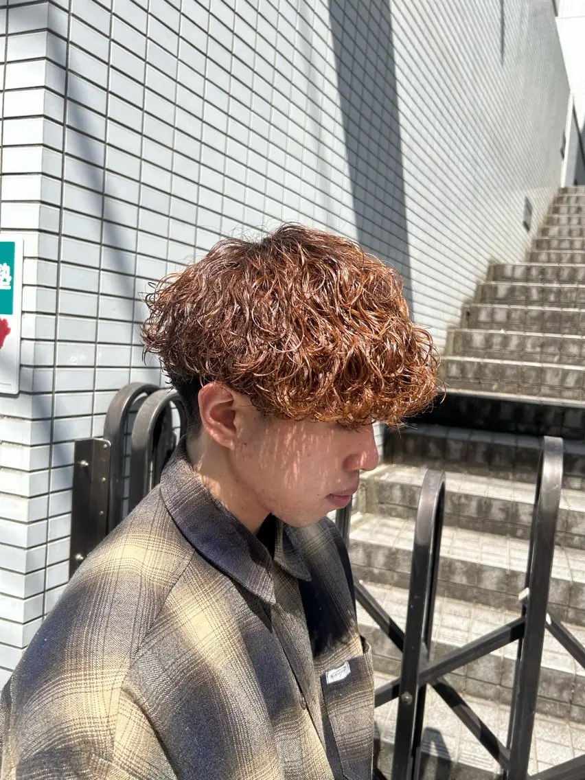 パーマ メンズ カット パーマ パーマ支持率No.1 ❤️🔥安成弾のヘアスタイル