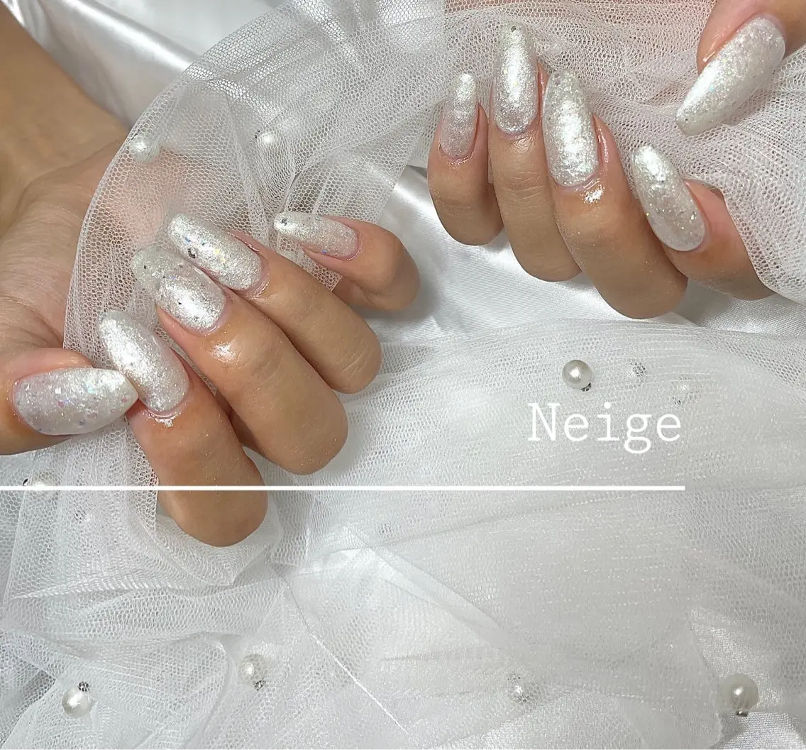 ネイル ハンドネイル Neige‪𓂃ai ＊梅津 / 松尾のネイルデザイン